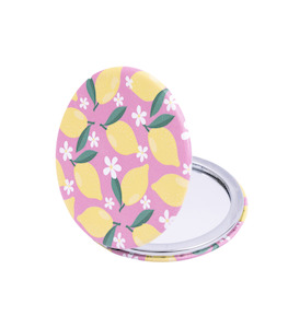 Handbag Accessories Lemon Compact Mirror