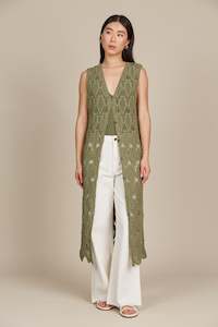 Gift: Giselle Vest - Olive