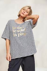 La Plage T- Shirt - Indigo