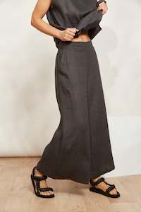 Halcyon Crop Pant - Oyster