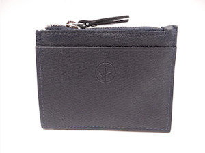 ManageMe Compact Coin Card Wallet - Navy