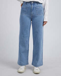 Sarah Wide Leg Jean - Light Blue