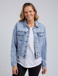 Georgia Denim Jacket - Light Blue Denim