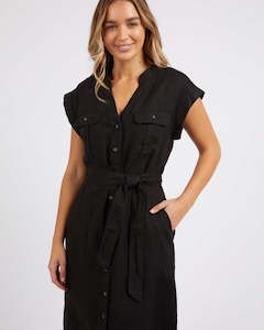 Gift: Harlow Midi Dress - Black