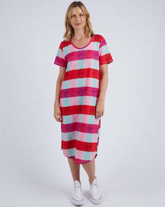 Monaco Check Dress - Multicolour Check