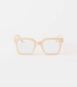 Gift: Blue Light Glasses - Milan Transparent Beige