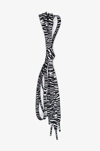 Gift: Shoelaces - Black & White Safari