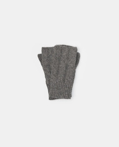 Gift: Harlow Fingerless Wool Mix Gloves Grey