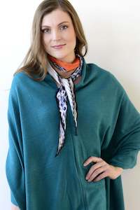 Poncho/Scarf - Teal