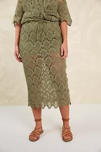 Giselle Skirt - Olive