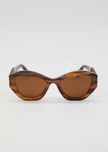 Sunglasses - Thea Zebra Brown