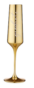 Gift: Celebration Graduate Champagne Glass