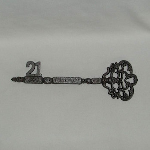 Large 21st Key