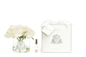 Gift: Perfumed Natural Touch 5 Roses - Pink Blush