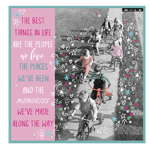 Card - The best things in life...