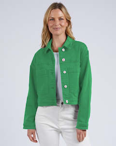 Gift: Hazel Denim Jacket - Greenbriar