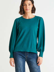 Gift: Charlotte Knit Jumper - Classic Teal