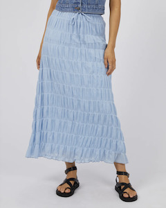 Gift: Maude Maxi Skirt - Ocean Blue