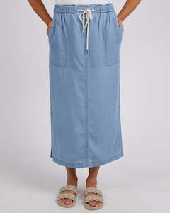 Penny Utility Skirt - Blue