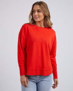 Gift: Simplified Crew - Bright Red