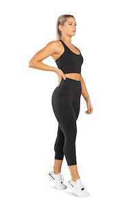 SIDE POCKET 3/4 TIGHT - BLACK | CONTOUR