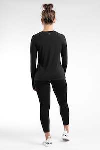 Bundle | Side Pocket 7/8 + Athletic L/s - Black | Contour + Flexlite