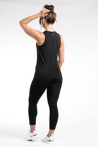 Bundle | Side Pocket 7/8 + High Neck Tank - Black | Contour + Flexlite