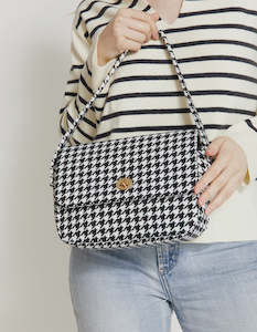 Stella & Gemma Amalia Houndstooth Bag