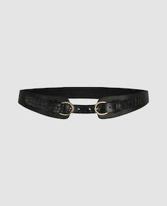 Womenswear: UnMade Novelle Belt Slim Black