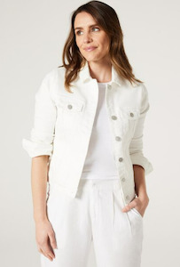 Womenswear: Stretch Jacket White