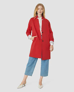 Womenswear: Emma Coat Pompeian Red