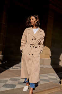 Womenswear: Zimmer Trench Coat Sand