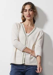 Womenswear: LD & Co Handwork Cardi Linen