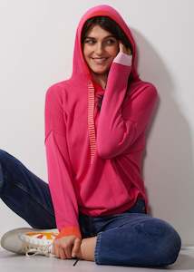 Womenswear: Z&P Fun Hoodie Pink