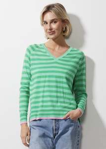 Z&P Essential Stripe V Mint