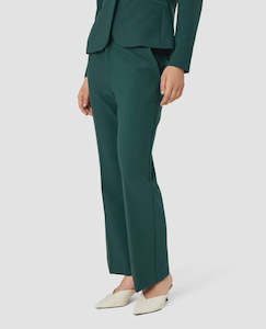 Womenswear: Felicia Classic Suiting Trousers Green Gables