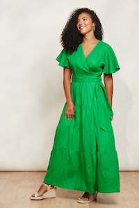 Womenswear: Halcyon Maxi Dress Emerald