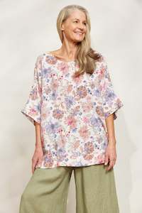 Seraphic Relaxed Top Paisley