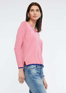 Z&P Essential Stripe V Barbie