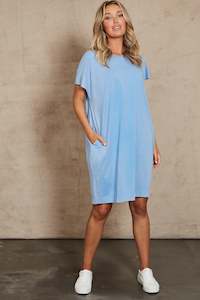 Eb & Ive Marra T Shirt Dress Bleu