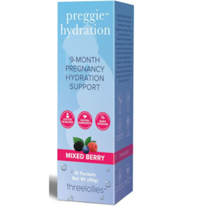 Preggie Hydration Electrolytes - three lollies