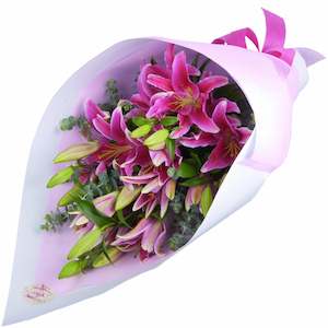 Pink Lily Bouquet