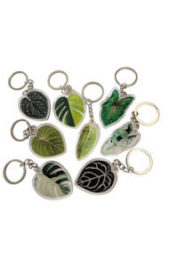 Leaf keychain