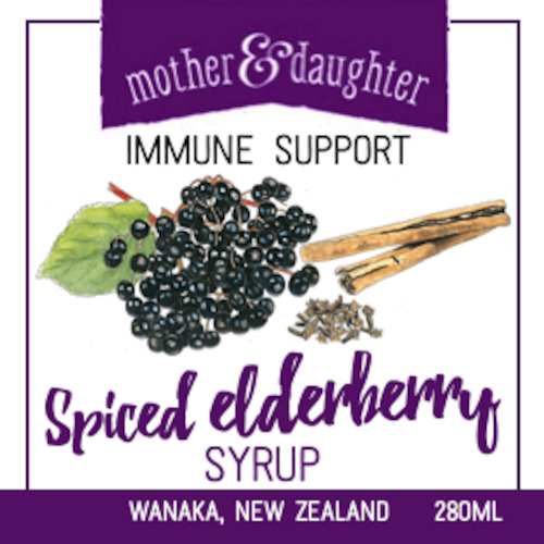 Cordial: Spiced Elderberry Syrup