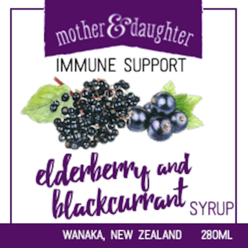 Elderberry and Blackcurrant Syrup