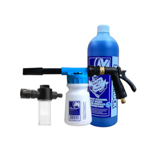 Combo Boat Cleaner 1L + Hose Foam Gun + Engine Flush Mixer Kit 1.