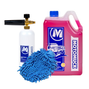 Combo Auto Cleaner 5L + Snow Foam Gun + Wash Mitt