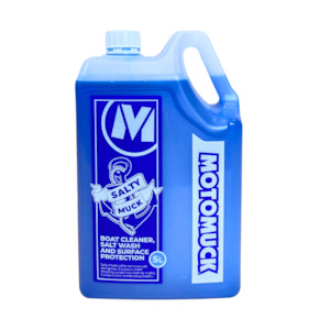 Boat Cleaner, Salt Wash and Surface Protection. SALTY MUCK 5L