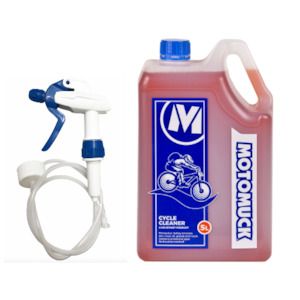 Cleaning product - chemical based wholesaling: Cyclemuck Bike Cleaner 5 litre + Squirter ProMax