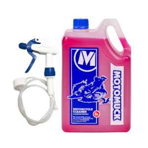 Motorcycle Cleaner 5 Litre + Squirter ProMax